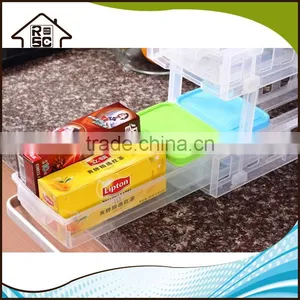 NBRSC Portable Cheap Storage Shelves Spice Rack Organizer Kitchen Plastic Storage Rack With Drawer for Sale thumbnail-4