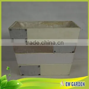 Advanced Materials Unique Sturdy Handmade Wooden Wall Basket thumbnail-4
