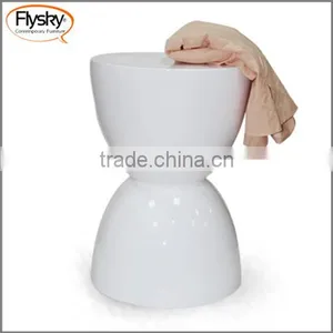 Chinese Wholesale Furniture Fiberglass White Bathroom Chair thumbnail-1