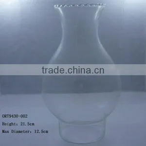 Beaded Top Glass Lampshade thumbnail-1