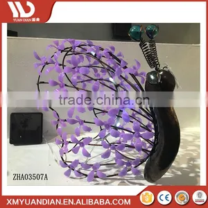 Polyresin Decoration Animal Night Outdoor Solar Light thumbnail-1