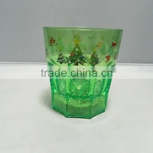 2017 Hot Sales New Design Plastic Led Flashing Christmas Decor With Plastic Cup thumbnail-2