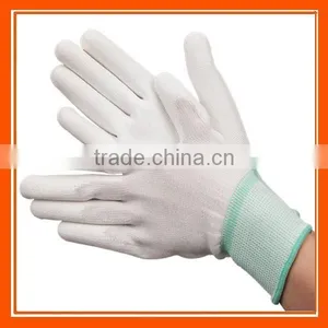 White PU Palm Coated Gloves thumbnail-1