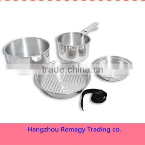 Outdoor Camping 6pcs Aluminum Cooking Tool Set thumbnail-1