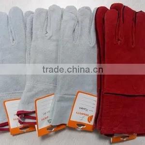 DDSAFETY Wholesale Split Leather Welder Glove Working Gloves thumbnail-2