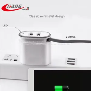 Quick Mobile Phone USB Charger With LED Light In The Darkness thumbnail-4