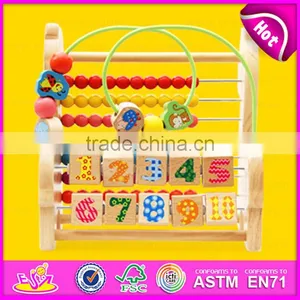 2016 Brand New Wooden Beads Toy, Lovely Educational Wooden Beads Toy, Cute Preschool Wooden Beads Toy W11B087 thumbnail-4