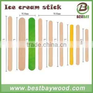 Custom Printed 114mm Wooden Ice Cream Stick thumbnail-5