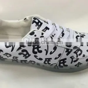 USB Rechargeable LED Light Injection Ladies Shoes thumbnail-2