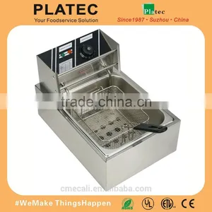 2016 Hot Sale Stainless Steel Commercial Chicken Electric Counter Top Deep Fryer thumbnail-1