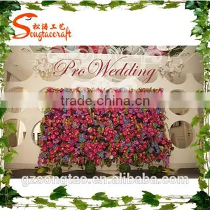 Latest Design Garden Suplies Artificial Green Grass Wall/ Flower Wall/ Vertical Grass Wall for Landscaping thumbnail-3