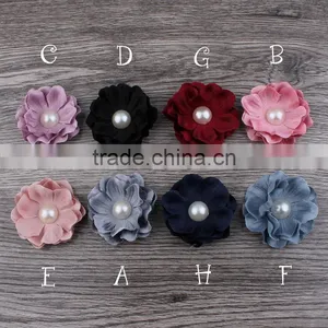 Small Fabric Flower Clip for Kids Hair Accessories thumbnail-6