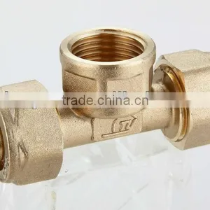 PEX PIPE FITTING FEMALE TEE thumbnail-1