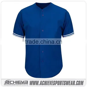 Custom Button Down Baseball Jersey/ Toddler Baseball Jersey/ Blue Jays Baseball Jersey thumbnail-2