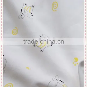 China Supplier Knitted 100%cotton Printed Interlock Fabric for Garment thumbnail-3