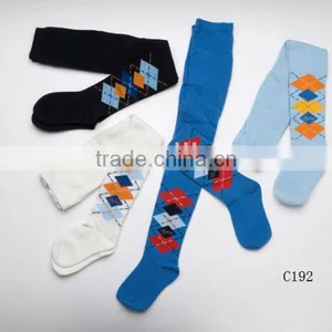 Custom Kids Argyle Design Tights, Knitted Pantyhose Tights thumbnail-1