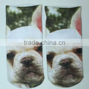 Lady Ankle Sublimation Socks With Photo Screen Printing thumbnail-6
