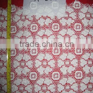 Crochet Flower Pattern Fabric thumbnail-1