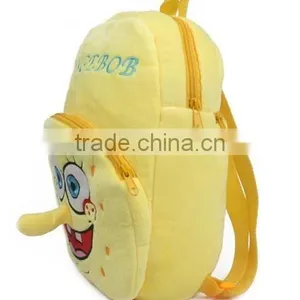 Fashion! Yellow Cartoon School Bag Cheap Backpacks With Wheels Backpack Child thumbnail-3