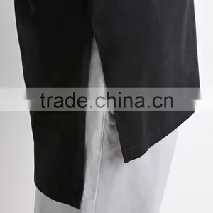 Stylish Black Loose Blank Wholesale Singlets thumbnail-2