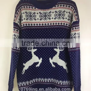 Ugly Christmas Knitted Sweater&Audlt Sweater&Women's Sweater thumbnail-5