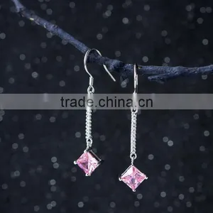 F20064N China Supplier Kids Silver Glass Beads Earring thumbnail-3