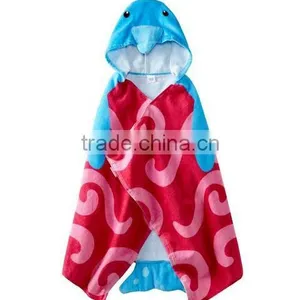 Custom Soft Cotton Printing Hooded Towel thumbnail-2