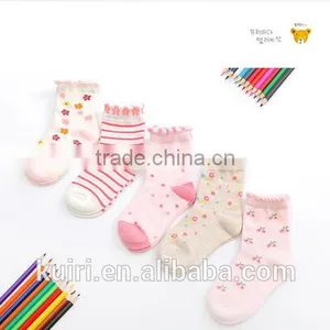 2016 Kids Girl Princess Relent Beautiful Cotton Socks thumbnail-1