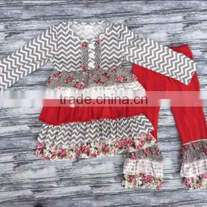 2016 Boya Kids Wear Manufacturers Girls Boutique Outfits Children's Clothing Wholesale China Factory thumbnail-1