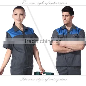 Popular Summer Poly Cotton Twill Fabric Work Shirt thumbnail-2
