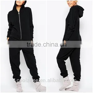 100% Polyester Fashion Women Sleepwear Wholesale Soft Fleece Sexy Adult Onesie thumbnail-1