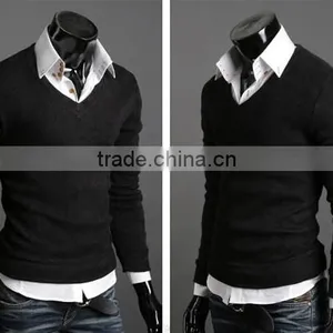Wholesale Walson D71438h 2015 New Fashion Men Sweater Cheap Men Sweaters Men Dress Shirt Apparel thumbnail-3