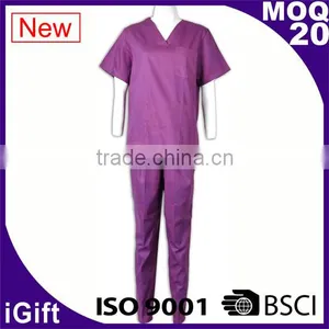 Popular Purple Medical Nurse Uniform Hosptial Uniform thumbnail-1