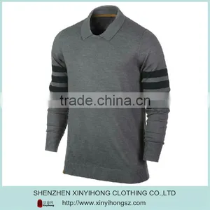 Hot Selling Mens Brands Polo Collar Gym Knitwear thumbnail-1