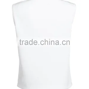 Women's Cartoon Screen Printing Cute Sleeveless O-neck 100% Cotton Loose Tank Tops thumbnail-3