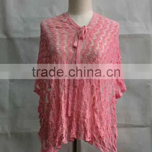 Ponch,knitted Poncho,poncho Towel thumbnail-1
