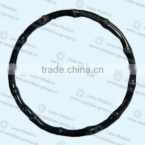 Rounded Bamboo Handle Burnt Color thumbnail-1