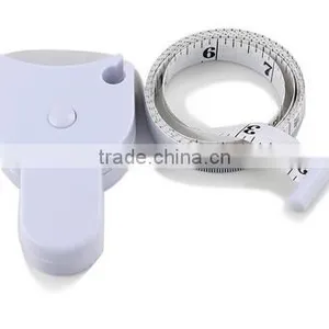 Environmental Multifunctional Plastic PVC Plastic White Customized Fitness Measuring Tape for Promotion thumbnail-3