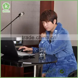 Embroidered Polar Fleece Wholesale Bathrobe With Low Price thumbnail-6