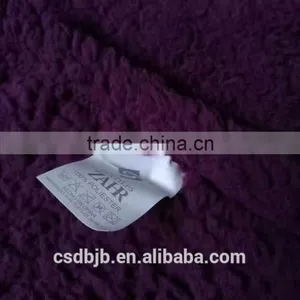 China Factory Hot Sell 100% Polyester Violet Throw Sherpa Blanket thumbnail-4