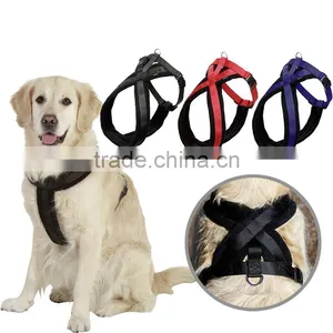 Dubaa Pet Supplies Dog Suspender for Large/Medium/Small Size Pet Dogs, Polyester Black,Blue and Red thumbnail-1