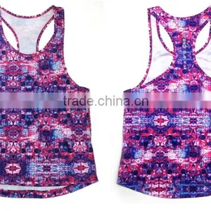 Women Sleeveless Shirts Tank Tops Fitness Running Clothes Tight Quick Dry Gym Sports Yoga Shirt thumbnail-5
