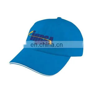 Curved Brim Unstructured 6 Panel Baseball Hat thumbnail-2