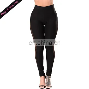 High Waist Breathable Black Tights Woman Leggings thumbnail-1
