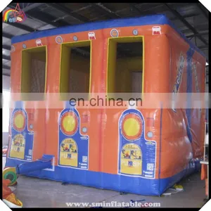 Exciting Inflatable Slide, Inflatable Game Machine Slide, Inflatable Slide With Three Exit for Sale thumbnail-3