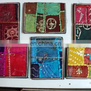PATCHWORK PAPER NOTEBOOKS SET OF 3 PCS SET thumbnail-1