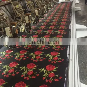 2017 Wholesale Garment Accessories Large Embroidery Sequins Patches Embroidery Hot Fix Applique Iron on Patches Piece thumbnail-1