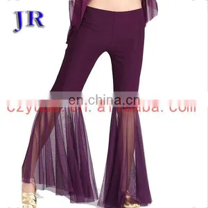 Sexy Beautiful Net Cloth and Crystal Women Belly Dance Costume Pants K-4023# thumbnail-2