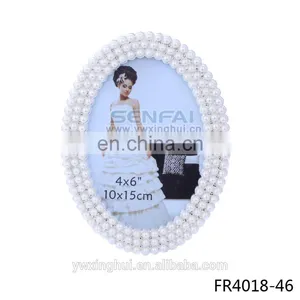 Wholesale Oval Shape With Pearl Photo Frame thumbnail-1