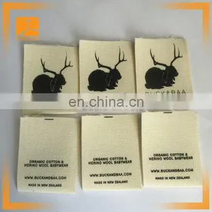 Environmental Brand Woven Label Tag for Foreign Trading Garments Cotton Clothes Neck Label thumbnail-6